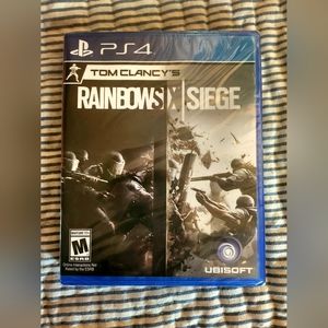 Rainbow Six Siege for Playstation 4 [2015]NEW. FACTORY SEALED